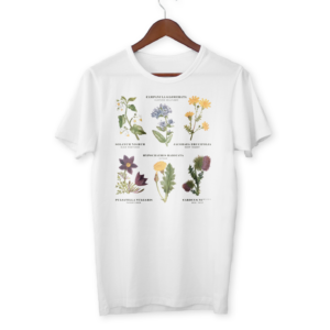 Botanik T-Shirt Blumen